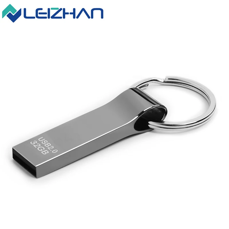 LEIZHAN металлический USB флэш-накопитель 64 Гб usb-носитель для хранения данных и