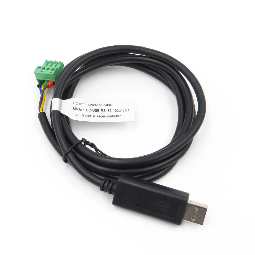 CC USB RS485 150U 3.81 ПК кабель связи для EPsolar Itracer Etracer MPPT контроллер солнечного