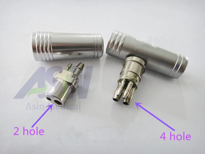 5 шт х зубные 4 отверстия стоматологических наконечников трубка муфты НКТ