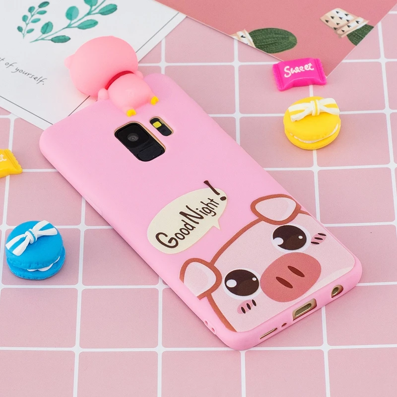 S9 Plus чехол для Samsung Galaxy 3D мультяшная панда Fundas S 9 Etui | Мобильные телефоны и