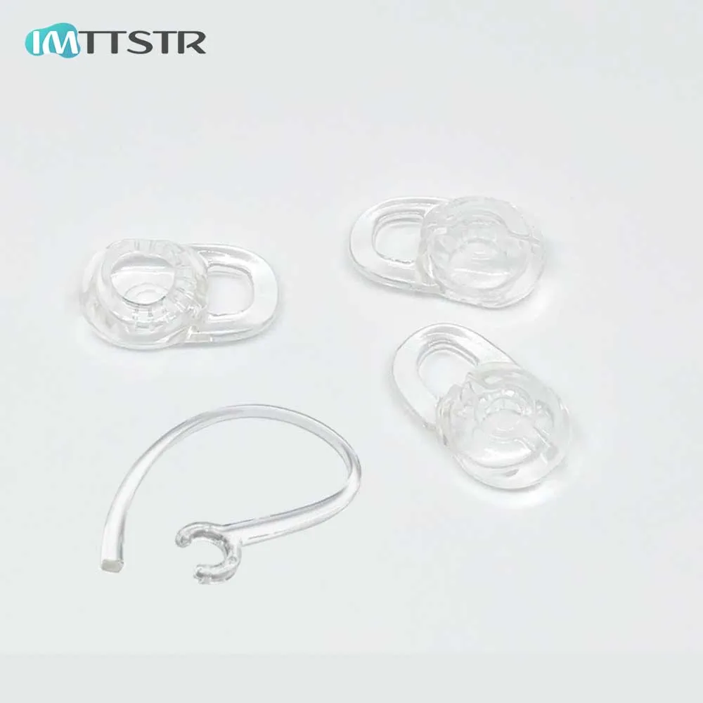 1 Set (L M S) IMTTSTR 1 Набор мягких силиконовых ушных наконечников, сменные наушники-вкладыши для Plantronics M28 M25 M55 M70 M90 M180 - Цвет: 1 Set (L M S)