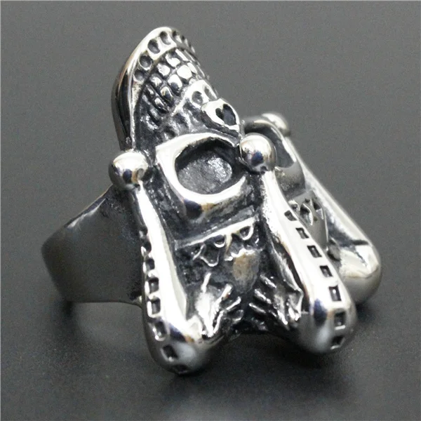 Классное кольцо из нержавеющей стали 316L в стиле панк | Украшения и аксессуары