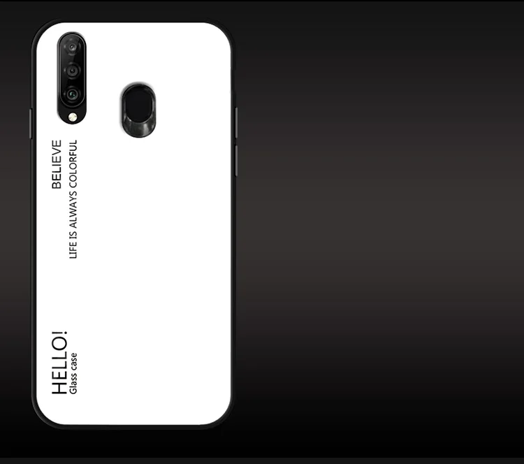 Чехлы для samsung Galaxy A50 A30 A70 A20 мраморный градиентный цветной стеклянный чехол для samsung Galaxy M30 M20 M10 A10 чехол