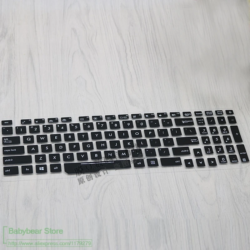 Защитная крышка для клавиатуры ноутбука Asus Rog Fx53 Fz53 Zx53 Gl553 Fx73Vd7700 Zx73Vd7700 Zx73 Gfx Zx70 Gl771 17