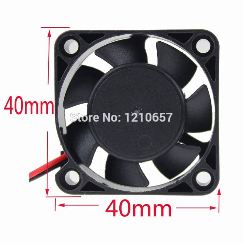 2 шт./партия Gdstime 40 мм 4010B 4 см 40x10 DC 12 В 2Pin шариковый мини мотор охлаждающий