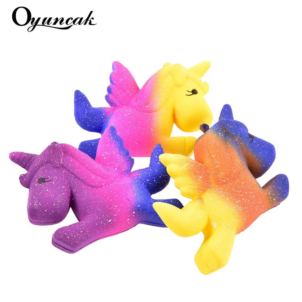 Oyuncak Новинка Gag игрушки Squishe мягкими Единорог весело приколы розыгрышки стресс