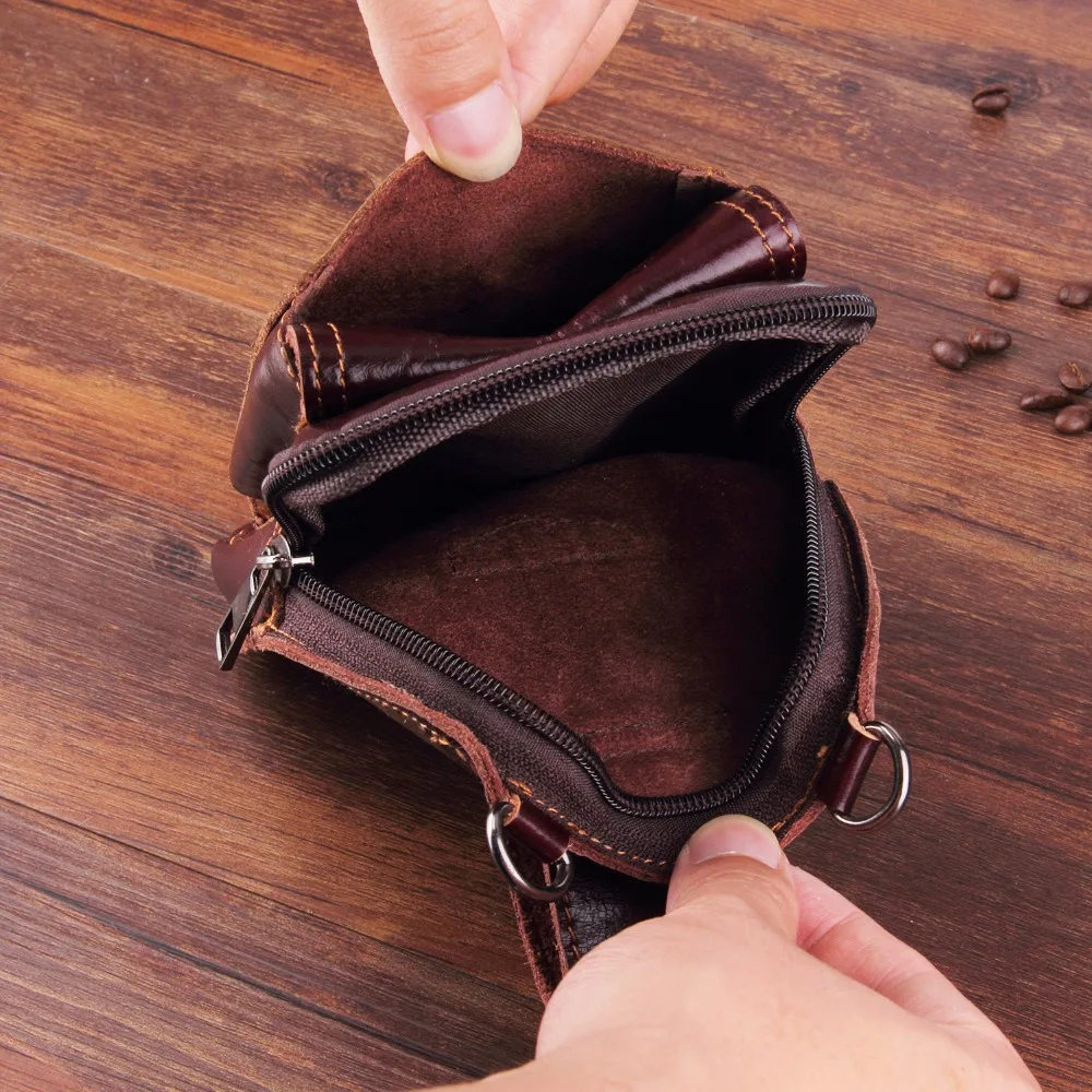 Чехол сумка из натуральной кожи с ремнем на плечо чехол для телефона LG G8 V50 ThinQ 5G Oppo