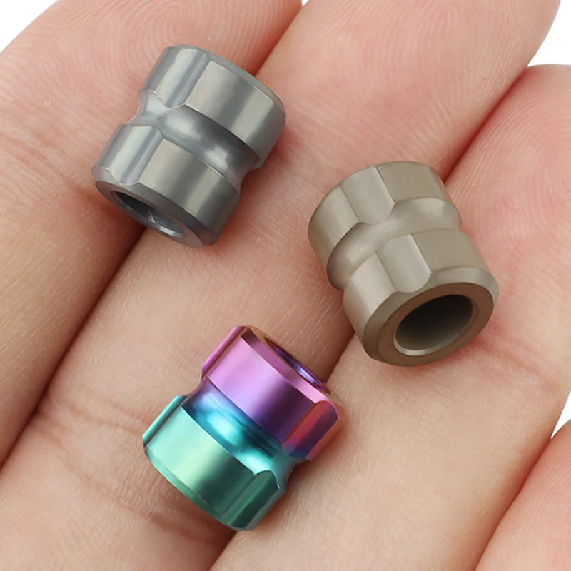 1 шт. нож из титанового сплава бусины серый Паракорд шарик зонтик веревка EDC DIY