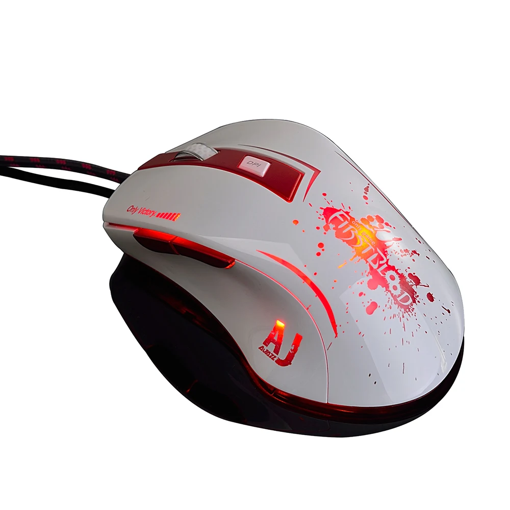 Мышь Ajazz AJ100 Проводная 6 клавиш A98001600/3200/6000/8200 DPI|Мыши| |