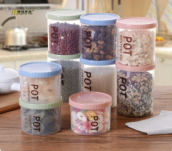 1 шт. запечатанные банки для хранения риса кофе чай сахар резервуары кухонных
