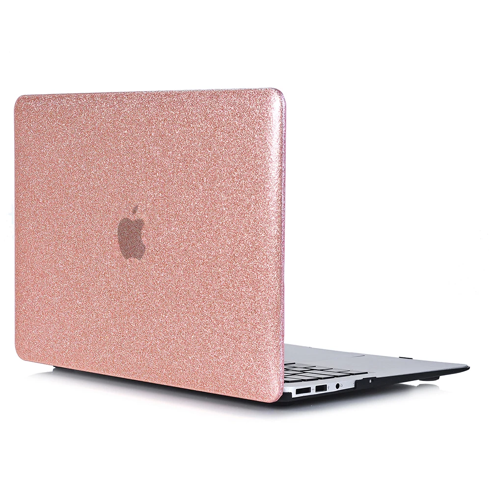 Тонкий блестящий чехол для MacBook Air Pro Retina 11 12 13 15 Блестящий жесткий из ПВХ 2017 2018 A1989