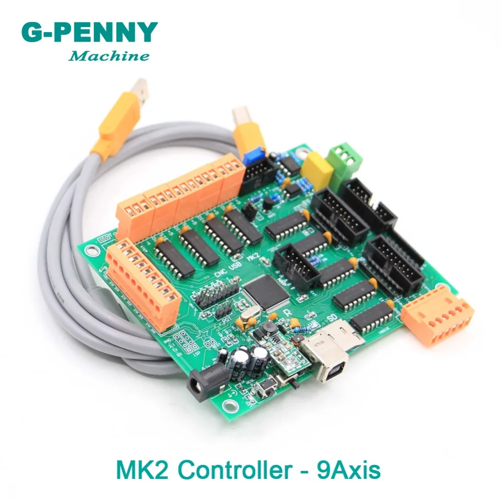 3 осевая 4 5 USBCNC Control ler CNC USB интерфейсная плата сделай сам MK2 100 кГц многоосевая