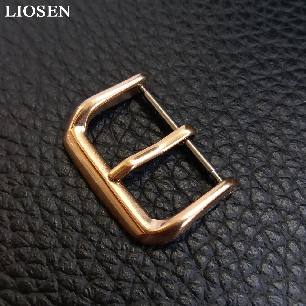Пряжка для часов LIOSEN 16 мм 18 20 из нержавеющей стали аксессуары с застежкой |