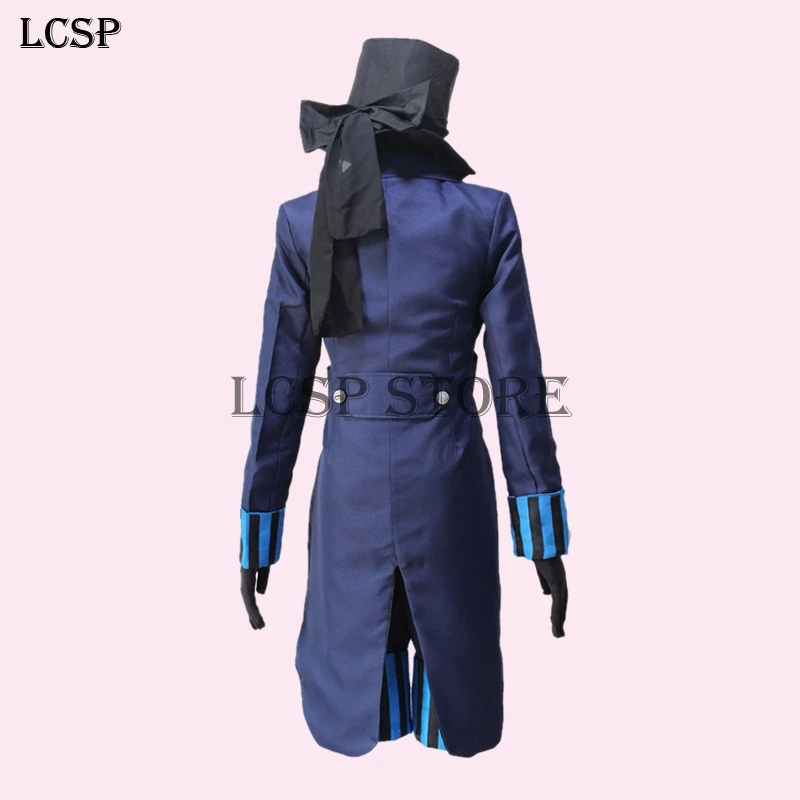 LCSP книга Kuroshitsuji Of the Atlantic Sky Phantomhive Косплей Костюм японское аниме черный Батлер