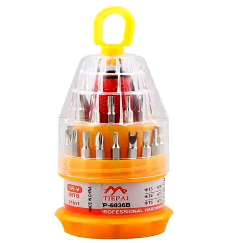 Набор многофункциональных прецизионных магнитных мини отверток CXY09 ручные