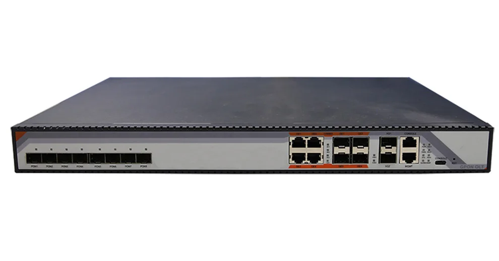 GPON OLT 8PON порты 8 PON SFP портов GPON OLT без модуля совместимый ONT