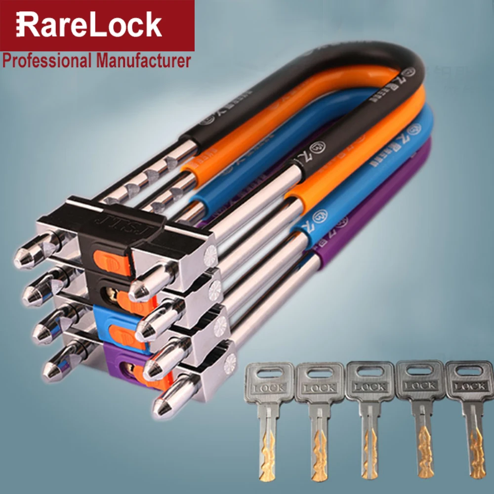 Длинная ручка стеклянная дверь U образный замок 4 размера для ворот дверей шкафов