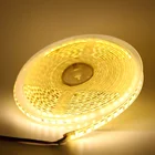 Гибкая светодиодная ленсветильник 5054 SMD 5050, 12345 м, водонепроницаемая светодиодная лента 12 В постоянного тока для кухни, белый, теплый белый, ярче, чем