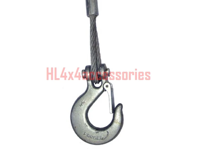 Трос для подъема лебедки 1/4 дюйма сверхмощный трос Dyneema 4x4 аксессуары