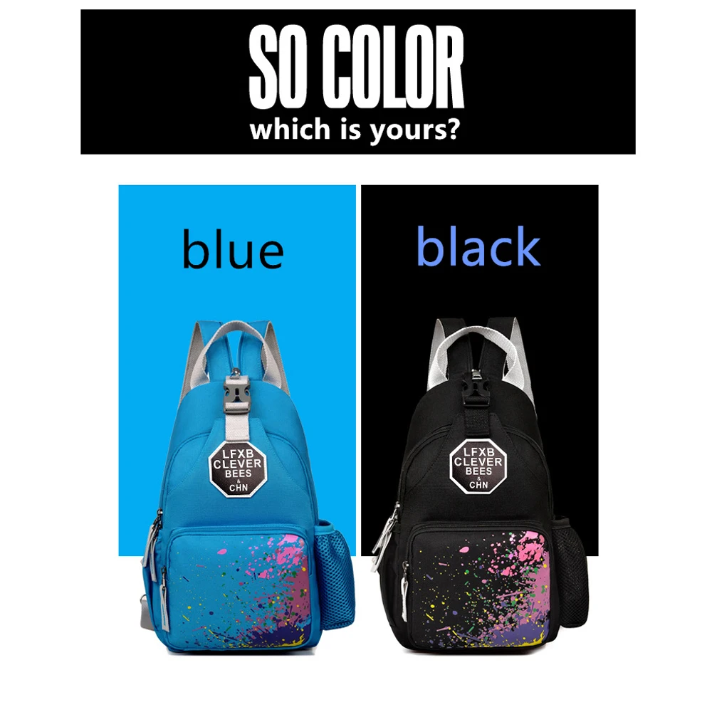 2018 Мужская маленькая нагрудная сумка мужская для бутылки с водой маленький