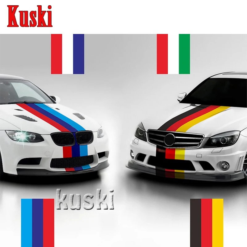 Автомобильная Трехцветная декоративная наклейка для Renault Duster Laguna Megane 2 3 Logan Captur Clio