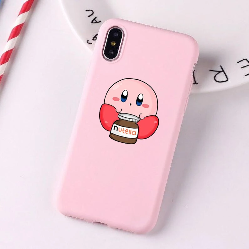 Массовая атака Кирби! Цветной Мягкий силиконовый чехол для телефона Coque Fundas для iPhone 6 6Plus 7 7Plus 8 8Plus X XS Max 11 pro - Цвет: FHSR-20566