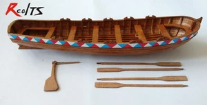 Модель деревянной лодки RealTS 150 с лазерной резкой, русская спасательная лодка, точная сборка, комплект деревянной лодки