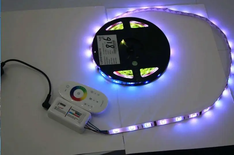 [Seven Neon] Бесплатная доставка 12В/24В 18А 216 Вт беспроводной 2 4G LED RGBW Сенсорная панель