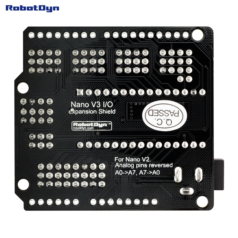 Щит расширения Nano I/O для pinout Arduino V3. (В сборе) | Электронные компоненты и