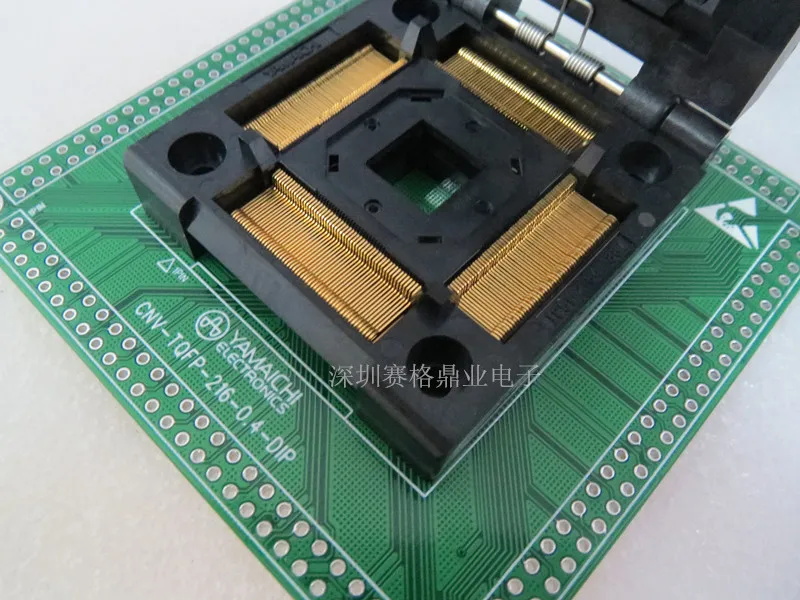 IC51 2164 1877 10 раскладушка TQFP216 YAMAICHI интервал 0 4 мм IC адаптер для горения
