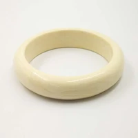resin women bracelet ivory color bangels luxury festival gifts for cuff bracelets lady accessories on hand
