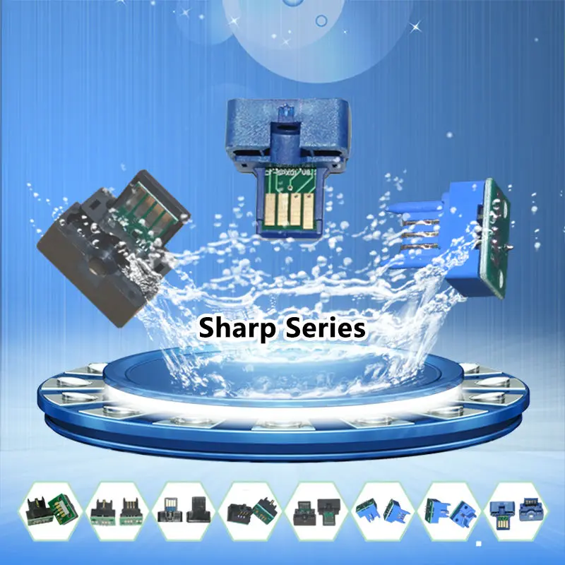 1 компл. MX C38JT чип сброса тонера Sharp C311 C312 C380 C381 C400P C401 C402 тонера|Чип для картриджа| |