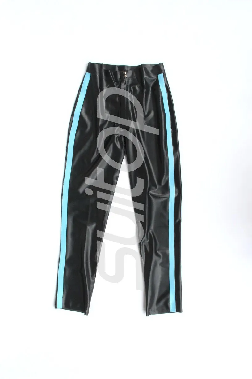 Мужские резиновые джинсы с застежкой спереди 0 4 мм|rubber trousers|mens rubber jeanslatex men trousers |