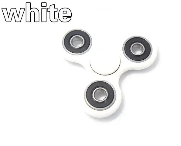 Fidget Toys Metal Anti-stress for Prime Gift Black White Tri-spinner Toy Plastic Ceramic Hand Tri Spinner | Компьютеры и офис