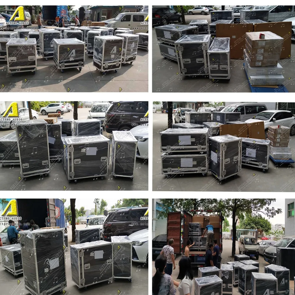 Профессиональный звуковой громкоговоритель Vtx M22 двойной 12′′ полный спектр сценический монитор 12 дюймов Мощность сценический монитор