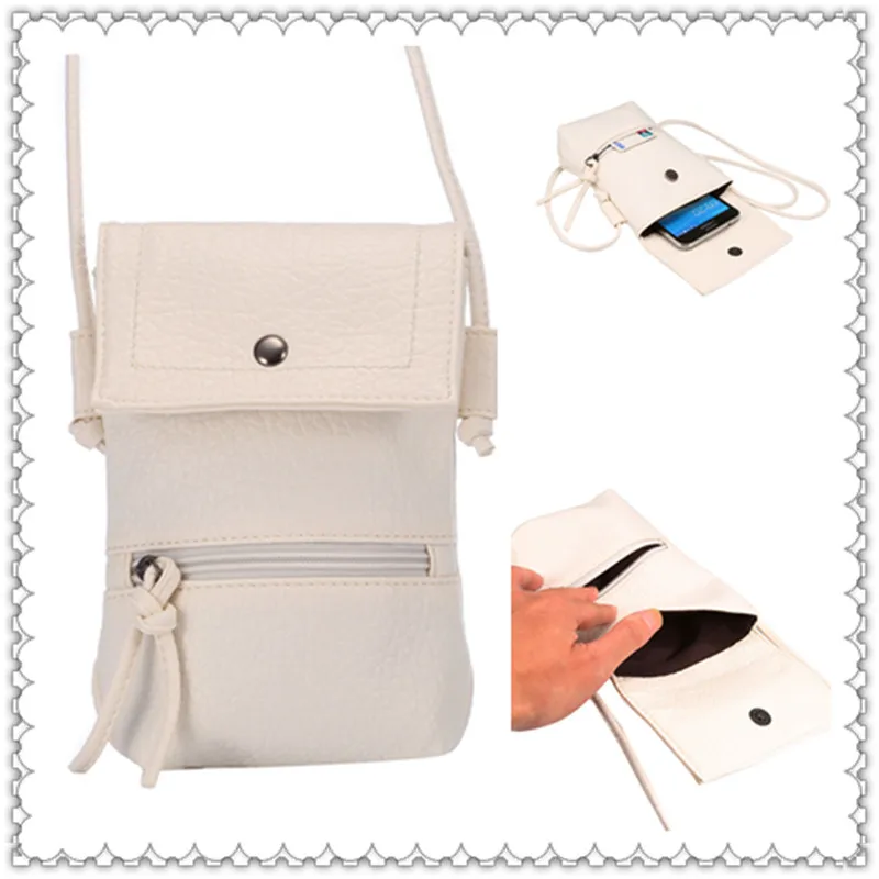 2016 Новое Прибытие PU Портативный Сумка Защиты Кожи Телефон Чехол С Бумажник Карты