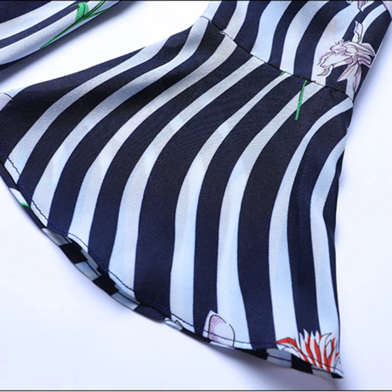 Блузка женская шифоновая в полоску с длинным рукавом весна лето|blouses for women|chiffon