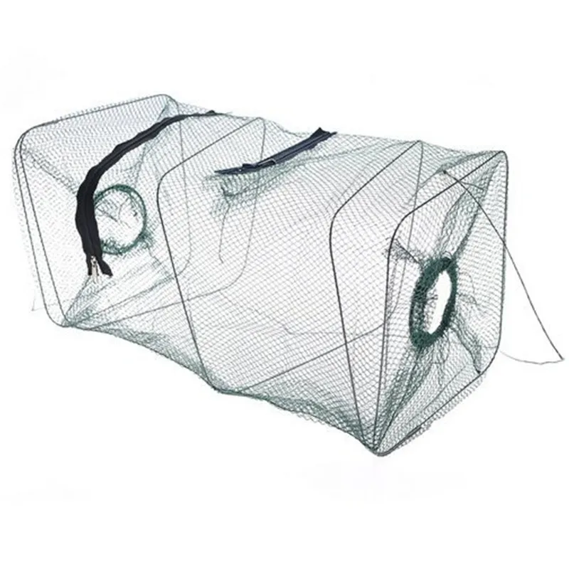 

2hole fishing cage outdoor tool rede de pesca folding shrimp cage fishing net china fishing network loach cage cetka simple cage