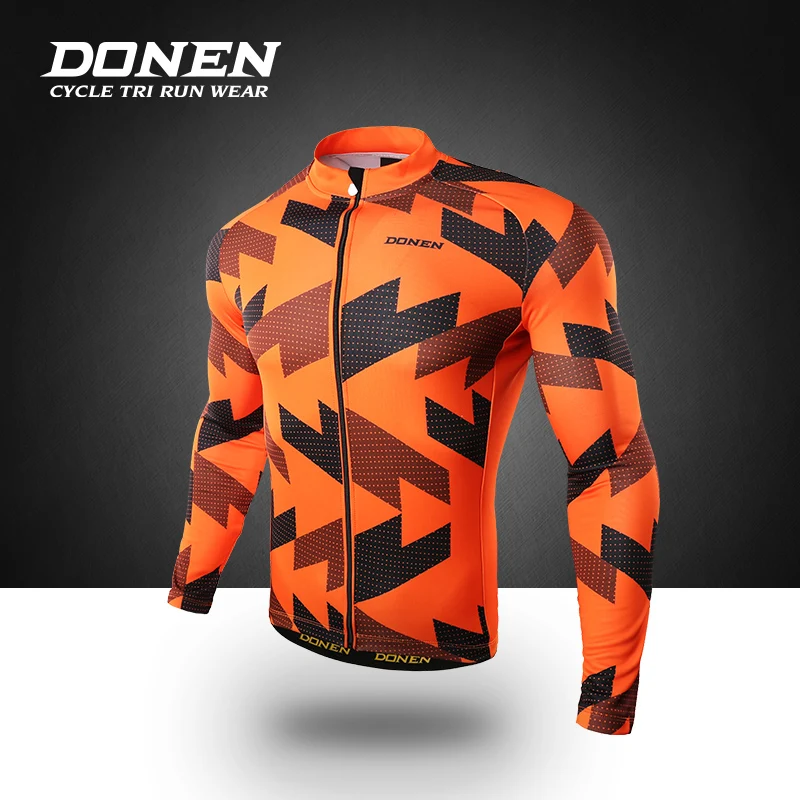 DONEN, осенне-зимние флисовые теплые куртки с длинными рукавами для велоспорта, мужские куртки для велоспорта, куртка для велоспорта, одежда для велоспорта, одежда для велоспорта