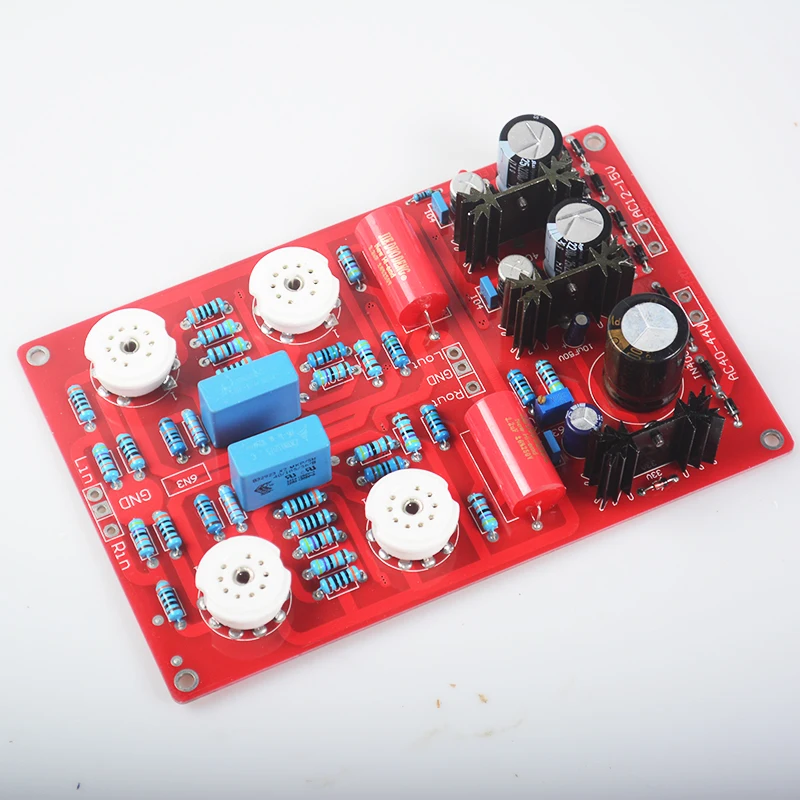 

HIFI AUDIO 6N3 four tube preamp board