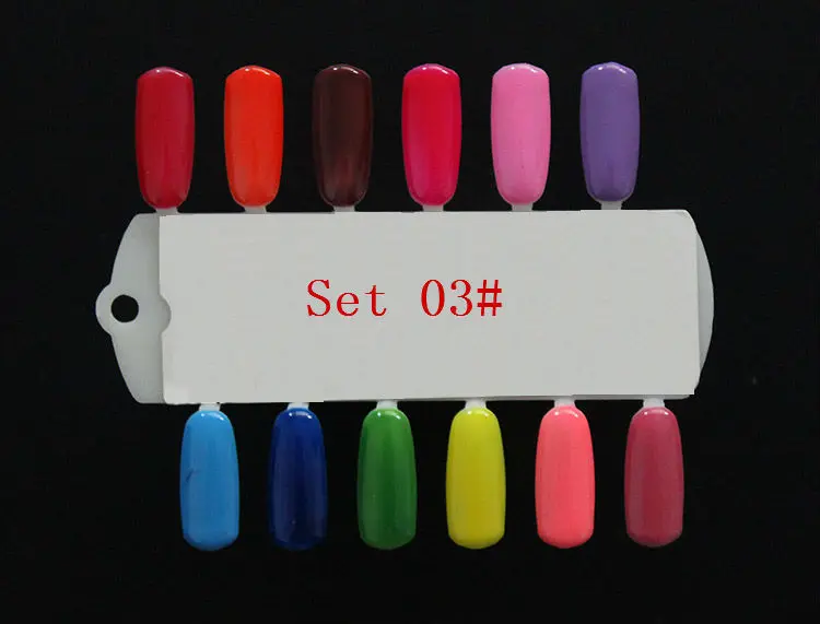 

Pro 12Color Nail Art Soak Off Uv Gel Polish + Base Top Coat Set UV Glitter Gel Tips Decoration SET As Super Gift