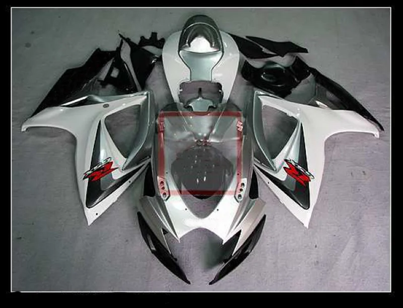 

Injection For SUZUKI K6 06 07 Silver GSXR750 GSX-R750 GSXR 750 2006 2007 GSXR-750 Fairing Bodywork