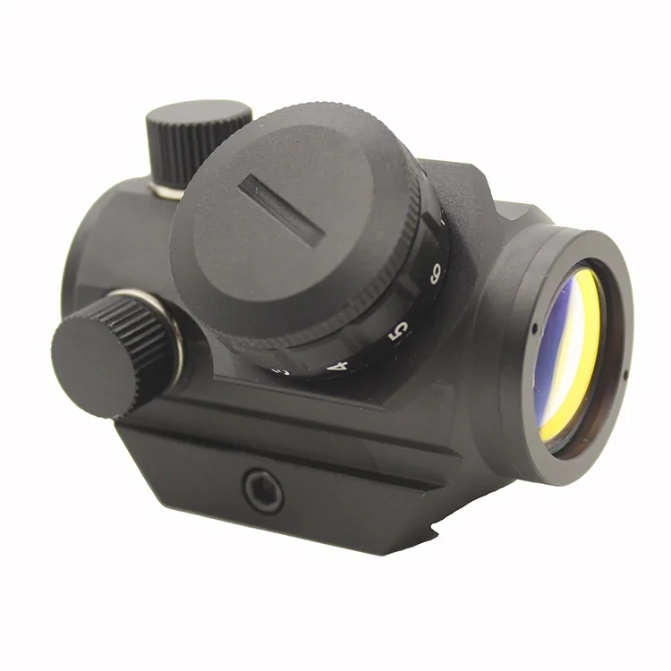 Прицелы для охотничьих ружей T1-2 Red Dot Airsoft тактический Голографическая оптический прицел Сфера 20 мм Железнодорожный