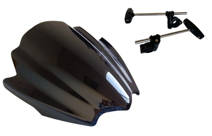 

Универсальный уличный велосипед для Harley для Yamaha 7/8 "и 1" крепление на руль мотоцикла Лобовое стекло Windscherm