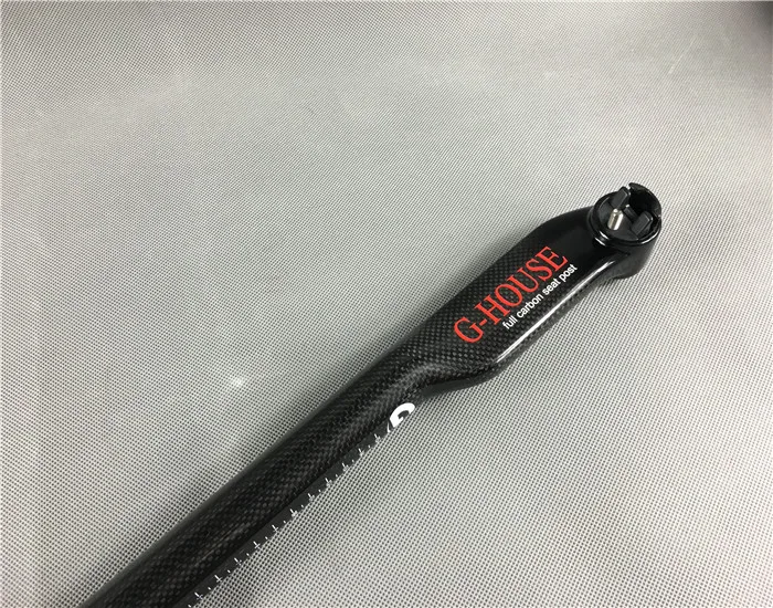 

G-HOUSE break wind Mountain Bicycle full carbon fibre Seatpost Road Bike full carbon fibre Seatpost 27.2 30.8 31.6*350mm 400mm