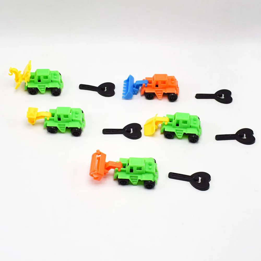 1 шт. детский мини-трактор, игрушечный самосвал, модели грузовиков игрушки для детей, инженерный автомобиль, игрушка, рождественские подарки, набор, случайный цвет
