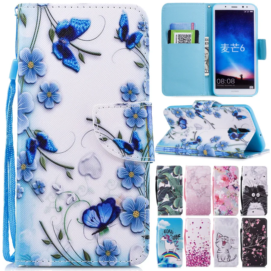 Кожаный чехол для huawei mate 20 Lite, чехол для huawei mate 20 Lite, чехол для huawei mate 10 Lite, чехлы-бумажники с откидной подставкой, чехол для телефона s