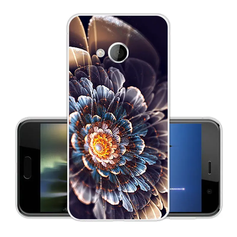 For HTC U Play Alpine Case Soft Silicon Transparent TPU Back Cover Ultra Thin Fundas Scenic Eagle Phone Cases |