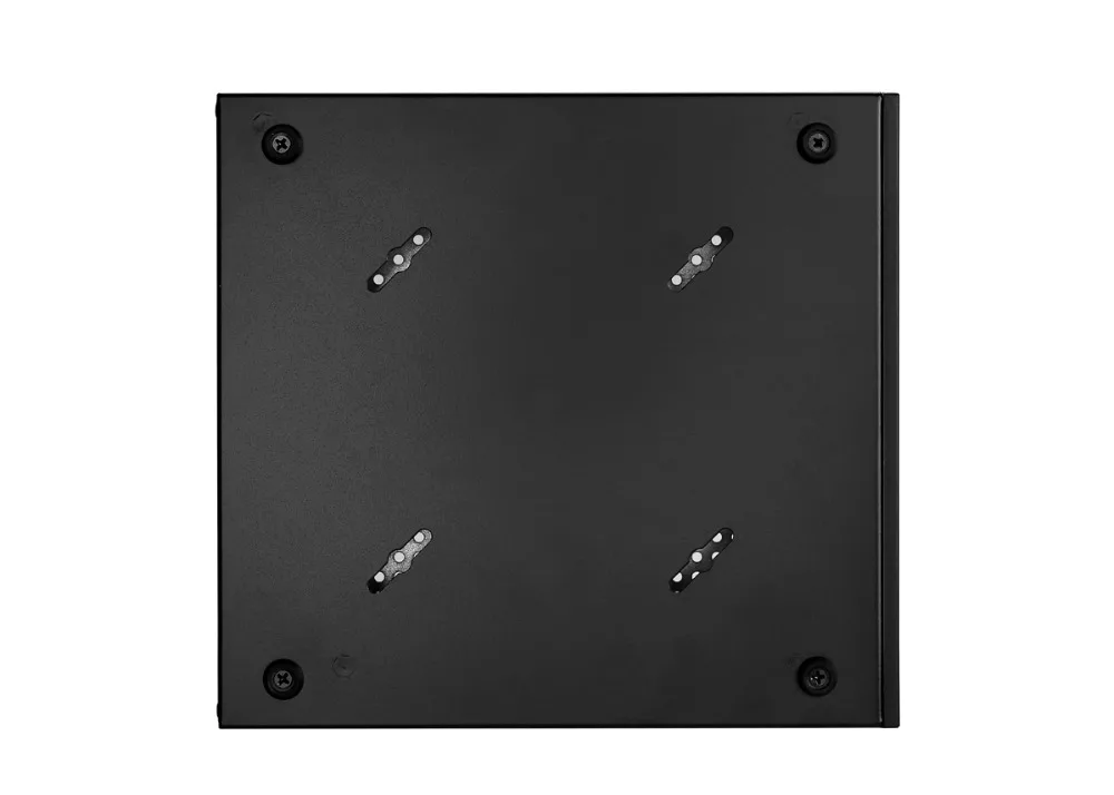 Realan SECC черный мини ITX чехол s пользовательский игровой чехол для ПК, настенный кронштейн и винты VESA