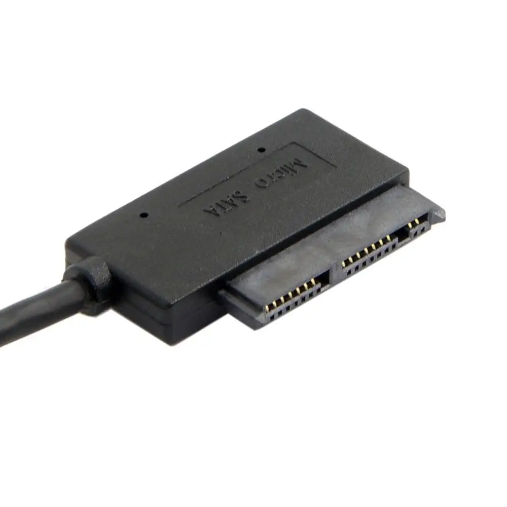 USB 3 0 к Micro SATA 7 + 9 16 Pin 1 8 &quot90D угловой драйвер SSD адаптер кабель 10 см | Электроника